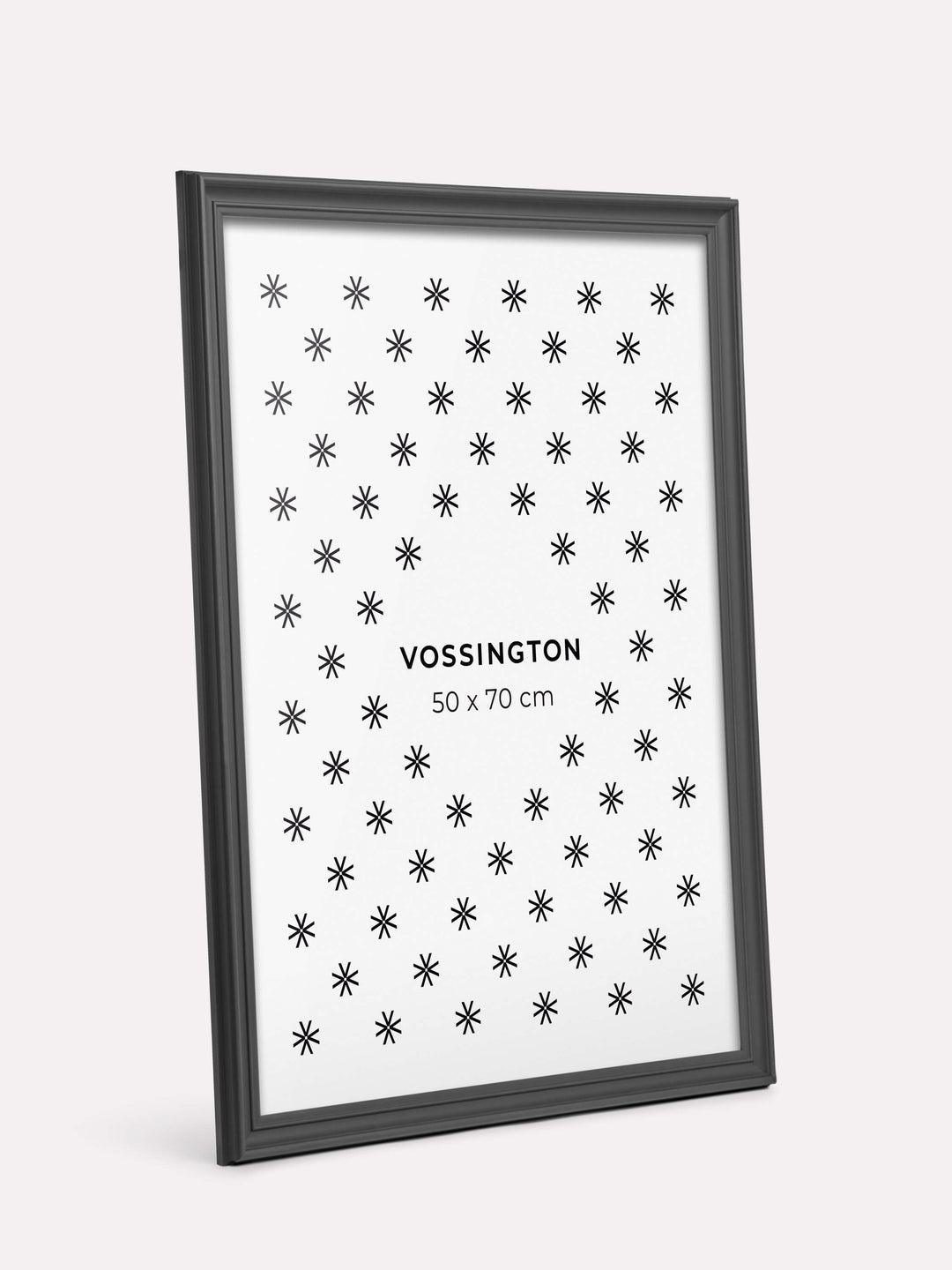 Decorative Frame, Black, 50x70 cm - Side view