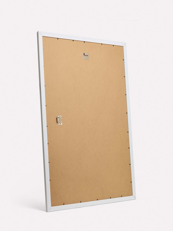 Decorative Frame, White, 70x100 cm - Back view